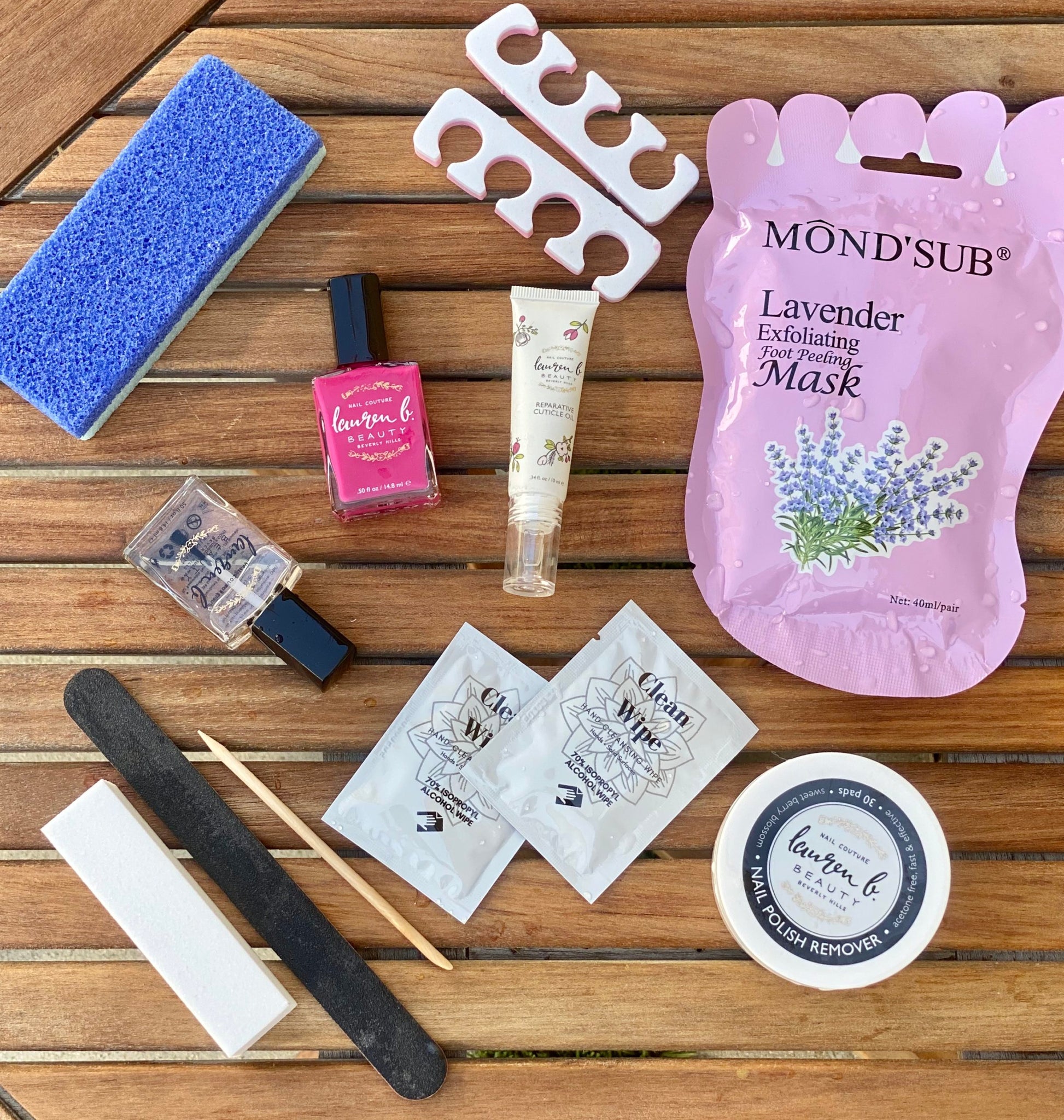 DIY Pedi Kit