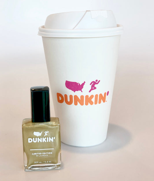 Glow Gold- Limited Edition Dunkin' Nail Polish