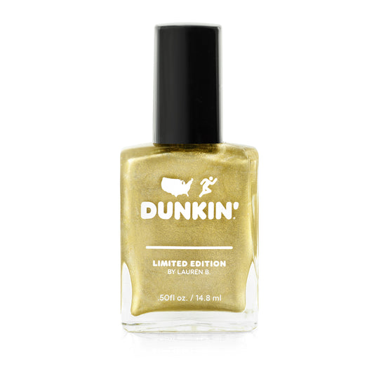 Glow Gold- Limited Edition Dunkin' Nail Polish